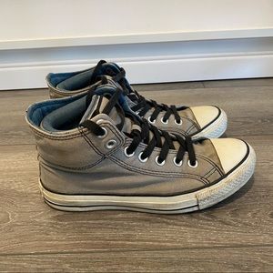 Converse all stars hi top fold down shoe